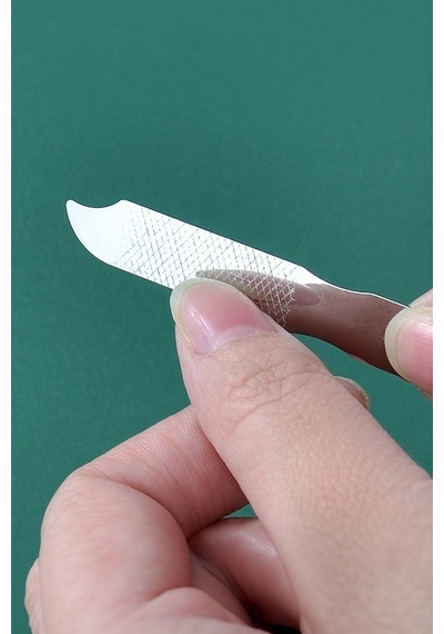 Plastik Çantalı 7 Parça Çelik Manikür Tırnak Makası Seti Cin888ys