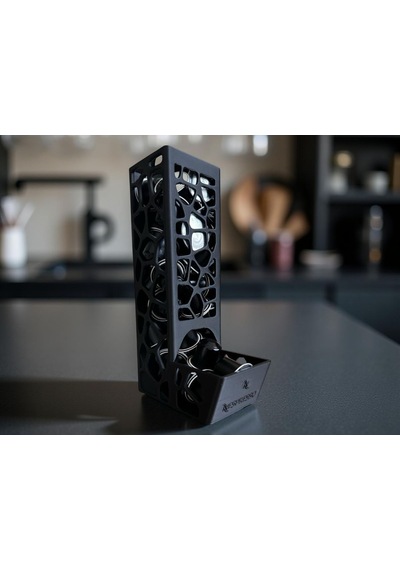 Nespresso Modern Kahve Kapsül Tutucu Siyah Çok Renkli