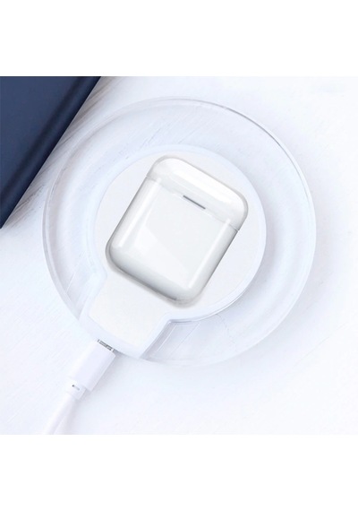 Apple Uyumlu AirPods 1. / 2. Nesil Kılıf Sert Pc Şeffaf Kılıf 14