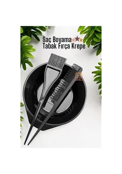 Zenvac Saç Boyama Tabak Fırça Krepe Tarak Seti 715725 Zenvac29