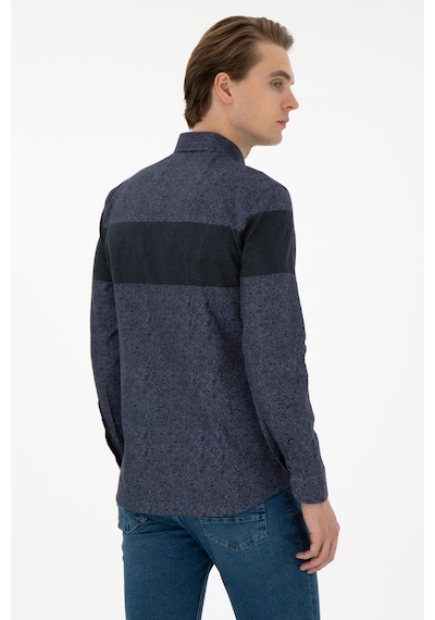 U.s. Polo Assn. Erkek Lacivert Gömlek Desenli 50291251-vr033 Lacivert U.s. Polo Assn. Erkek Lacivert Gömlek Desenli 50291251-vr033 Lacivert