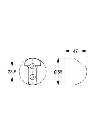 Ideal Standard Idealrain Wall Bracket Chrome Askı B9467Aa Diğer