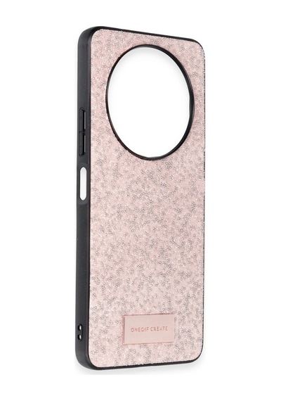 Onegif Xiaomi Redmi A3 4g Bright Simli Kapak - Pembe 0.2M-Çok Renkli