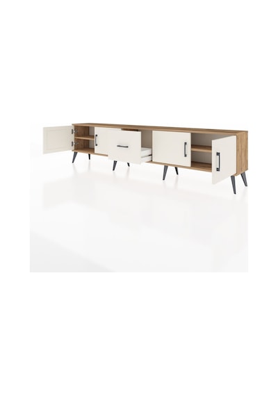 Arges Tv Ünitesi 2 Raflı Tek Çekmeceli 4 Kapaklı 220x30x51 Çam-aytaşı Aytası/aytası - Atlas Çam Arges Tv Ünitesi 2 Raflı Tek Çekmeceli 4 Kapaklı 220x30x51 Çam-aytaşı Aytası/aytası - Atlas Çam