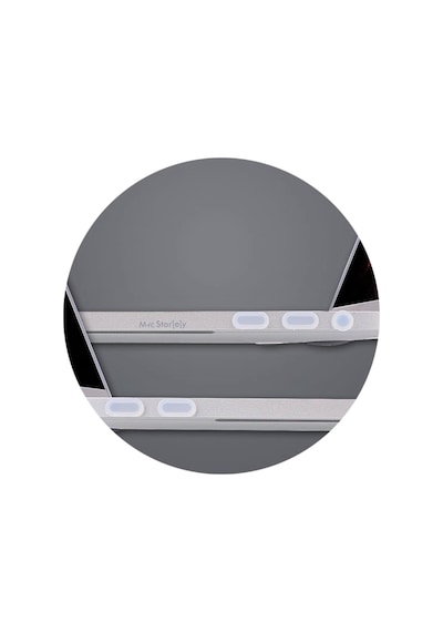 Usb-c Ve 3.5mm Jack Toz Tıkacı Seti Telefon Tablet Laptop Port Koruyucu Silikon Kapak 5li Set Şeffaf