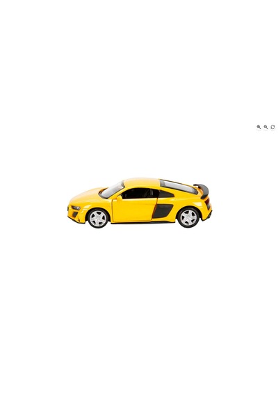 1:32 Rmz City Avrupa Serisi Die Cast Çek Bırak Model Araba - Sarı Audi R8 Coupe