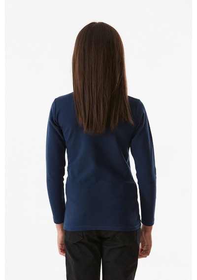 Fullamoda Basic Dik Yaka Kız Çocuk Body 25kcck2367206915-1-lacivert Lacivert