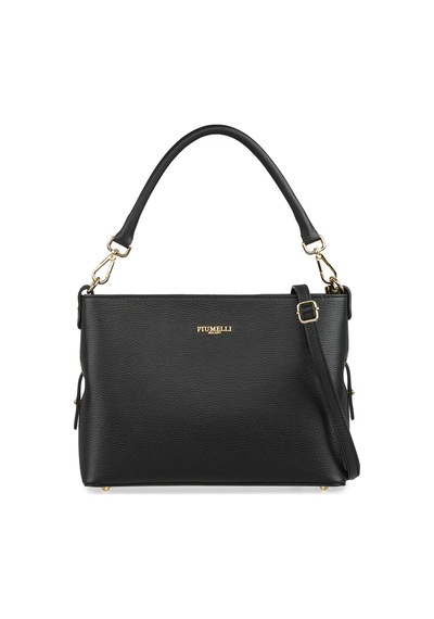 Omuz Çantası Kadın Grazıa Piumelli Milano Bag D28 Black D28 Black Siyah