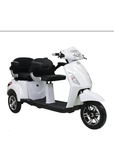 Üç Tekerlekli Motor Grenaj Seti 22 Parça İki Kişilik Model Far Stop Sinyal Takımı Dahil Beyaz