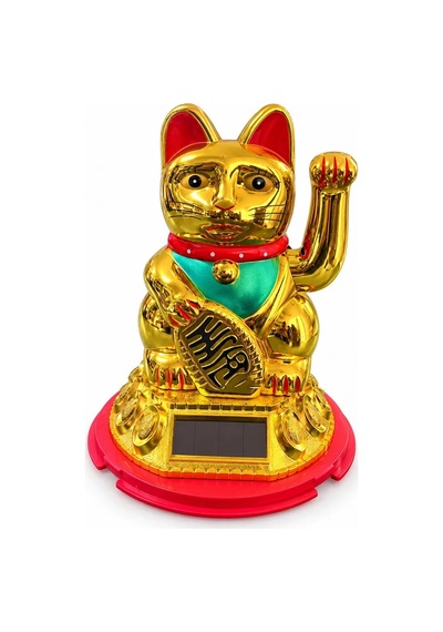 Magicool Güneş Enerjili Sallanan Şans Kedisi - Maneki Neko Alk6162