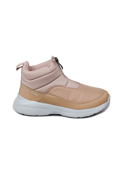 Jump 29177 Fermuarlı Somon Pembe - Kahverengi Kız Çocuk Günlük Bot Kahverengi - Somon