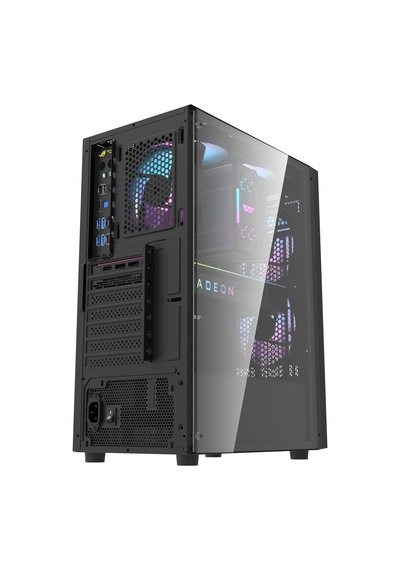 Aıgo Darkflash A290 Usb3.0 3 12cm Fan Temperlı Cam Sıyah Atx Oyuncu Kasası