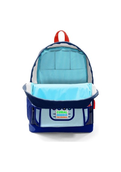 Coral High Kids Astronot Desenli Dört Bölmeli Usb'li Okul Sırt Çantası 23824