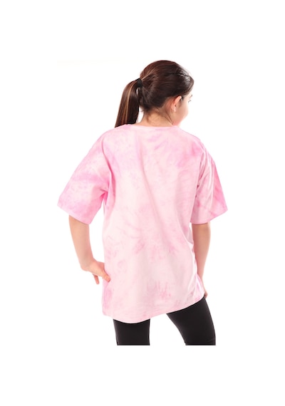 Toontoy Kids Toontoy Kız Çocuk Batik Desenli Tişört Fuşya