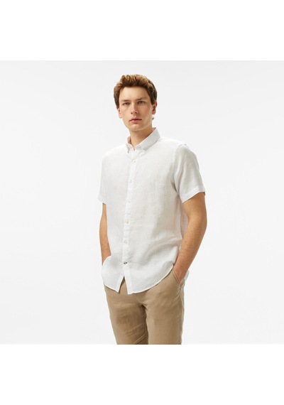 Nautica Erkek Beyaz Classic Fit Gömlek Düz W55100t Beyaz