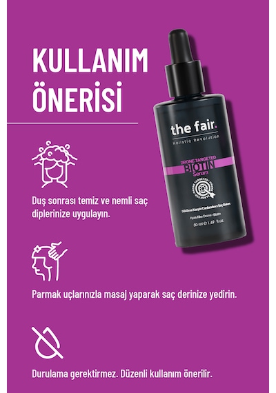 the fair. Drone-Targeted Biotin Dökülme Önleyici Vegan Saç Serumu %1 Hyalufiller Drone + Biotin 50 ML