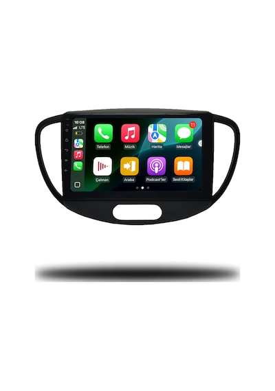 Carplayer Hyundai İ10 2008-2012 Uyumlu Android Multimedya 6gb Ram 64gb Hafıza