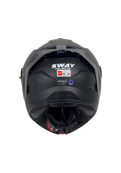 Sway Sw 919 Çene Açılır Kask Mat Siyah