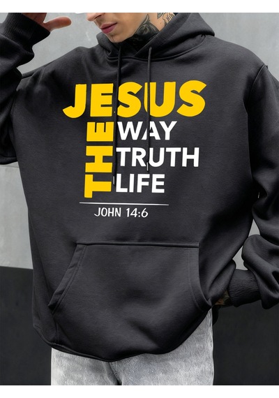 Startmore Startmoreisa Yol Gerçek Yaşam Baskılar Erkekler Hoodie Sonbahar Gevşek Giyim Cep Hip Hop Kazak Polar R Antrasit