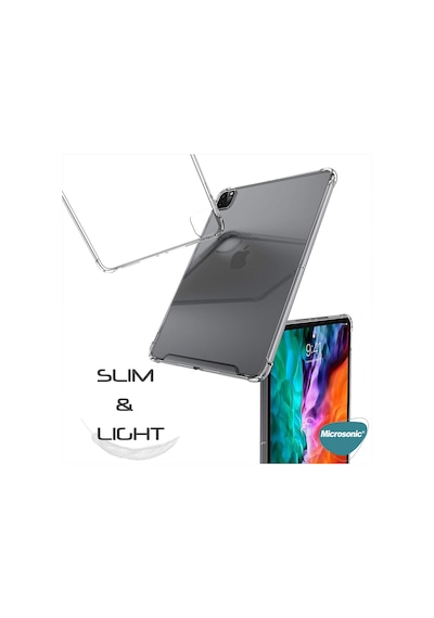 Microsonic Apple Uyumlu iPad  Pro 12.9 `` 2022 6. Nesil Kılıf (A2436-A2764-A2437-A2766) Shock Absorbing