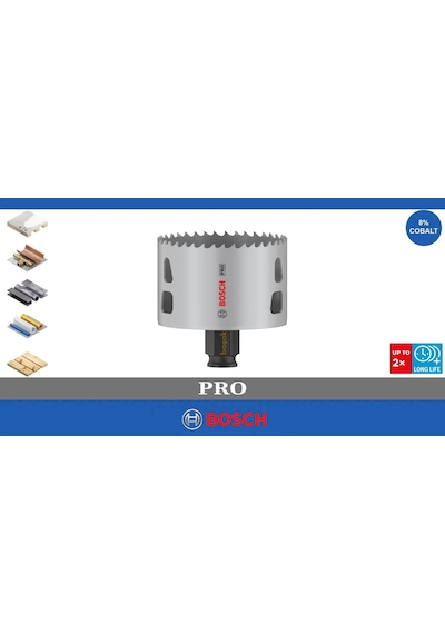 Bosch Pro 73 Mm Pc Delik Testeresi Hss %8 Kobalt 2608594401