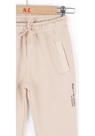Nk Kids 67504 Erkek Çocuk Krem Matter Pantolon Krem
