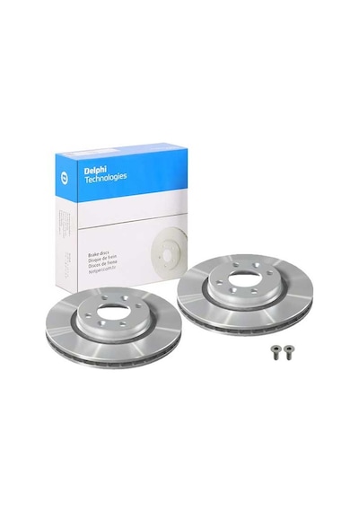 Dacia Sandero Stepway Tce90 1.0 2021-2025 Delphi Ön Disk 258mm Netpar4570 2 Adet