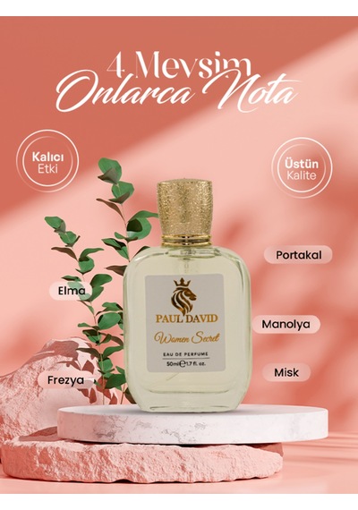 K-265 Çiçek Meyve Edp Parfüm Uzun Süre Kalıcı 50ml Amber