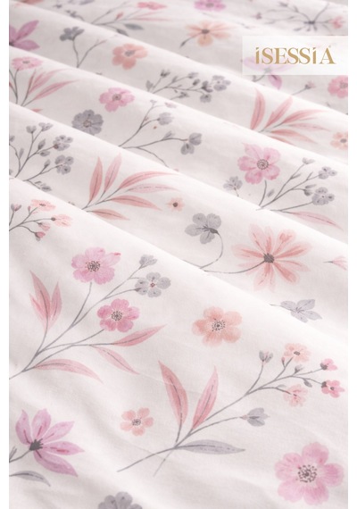 Fiora Çift Kişilik Çarşaflı Nevresim Takımı 200 X 240 Cm Pembe