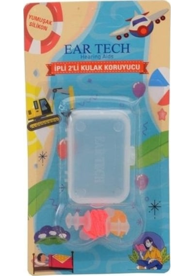 Ear Tech Kulak Tıkacı Silikon İpli