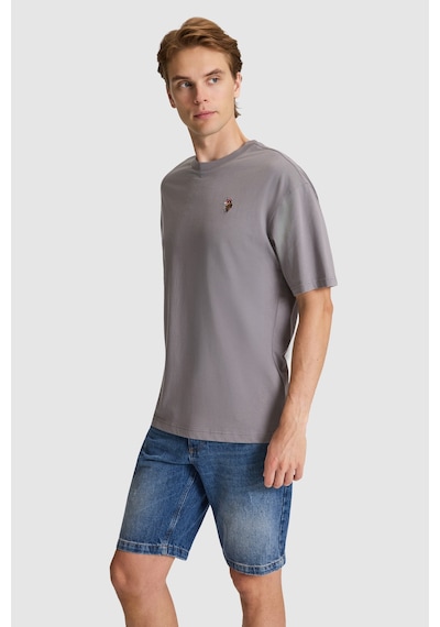 U.S. Polo Assn. U.s. Polo Assn. Erkek Gri Tişört Basic 50326993-vr024