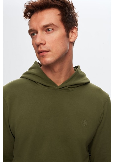 D'S Damat Ds Damat Relaxed Fit Haki Pamuklu Logo Baskılı Sweatshirt 8HCE2ORT01001 Haki D'S Damat Ds Damat Relaxed Fit Haki Pamuklu Logo Baskılı Sweatshirt 8HCE2ORT01001 Haki