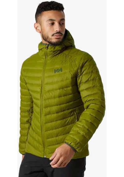 Helly Hansen Verglas Kapişonlu Down İnsulator Erkek Yeşil Mont 63005-461