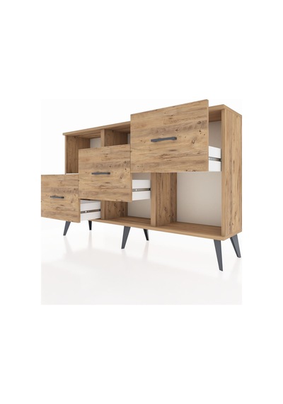 Arges Konsol 2 Raflı 3 Çekmeceli 132x30x83 Çam-aytaşı/çam Aytaşı/çam Arges Konsol 2 Raflı 3 Çekmeceli 132x30x83 Çam-aytaşı/çam Aytaşı/çam