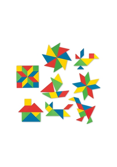 03698 Dede. Tangram 28 Parça