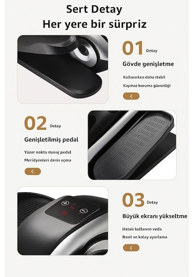 Ty006 Otomatik Motorlu El Ve Ayak Eliptik Kondisyon Bisikleti Ev Tipi Elektrikli Egzersiz Bisikleti