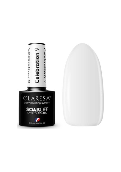 Claresa Kalıcı Oje Yarı Şeffaf Beyaz 09 5gr