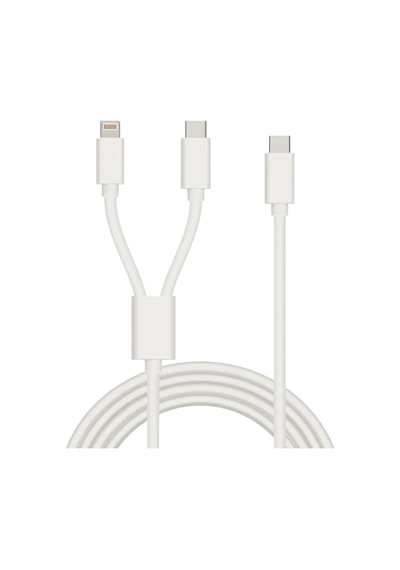 Winex SX31C 2in1 5A 120W Type-C to Type-C ve Lightning Hızlı Data ve Şarj Kablosu