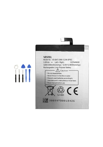 Vestel Uyumlu Venüs V6 Batarya Pil 3366Mah