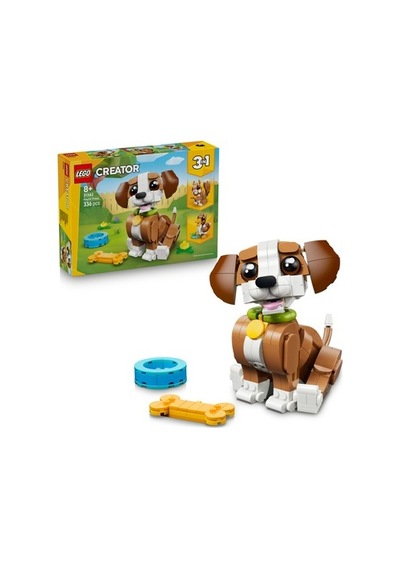 Lego Sevimli Yavru Köpek Temalı 3'ü 1 Arada Oyuncak Seti