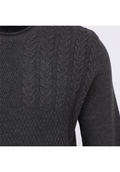 Dio Rise Erkek Uzun Kol İnce Sweatshirt - 189407 - Antrasit Antrasit