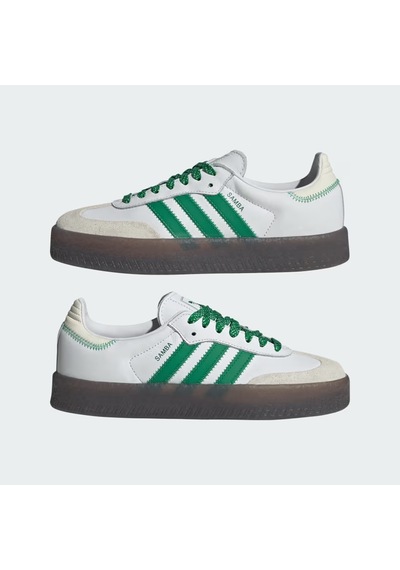 Adidas Sambae W Kadın Sneaker Ayakkabı-ıe9105 Beyaz-yeşil Beyaz - Yeşil