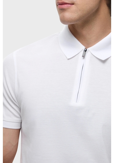 Tommy Hilfiger Erkek Polo Yaka T Shirt Mw0mw38746 Ycf Beyaz Beyaz