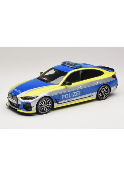 1:18 Ölçek Otto 2022 Bmw M4 G82 Ac Schnitzer Acs4 Polizei Resin Kapalı Minyatür Model Araba 25cm