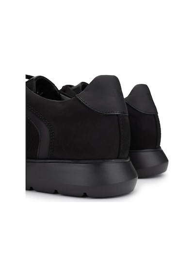 Tamer Tanca Erkek Hakiki Deri Siyah Sneakers & Spor Ayakkabı 1093 1193 Erk Ayk Y25 Syh Nbk Zmb Siyah