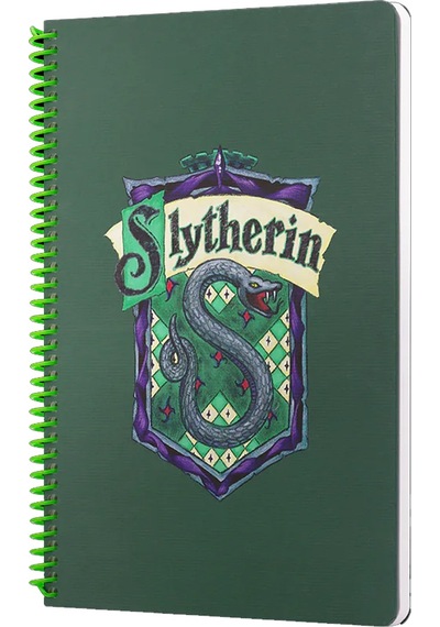 Mabbels Spiralli Defter Harry Potter Slytherin Yeşil 80 Yp 17x24 Dft-388579 Çok Renkli