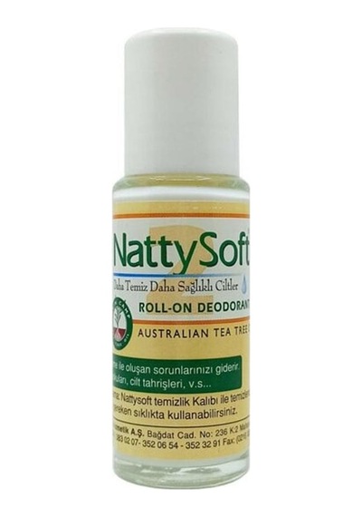 Nattysoft Sarı Roll-On Deodorant 60 ML