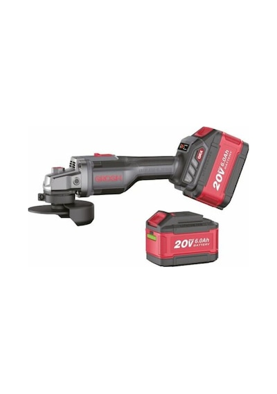 Grogh GRX2055-6 BMC 20V-6AH 125 MM Akülü Avuç Taşlama Makinesi