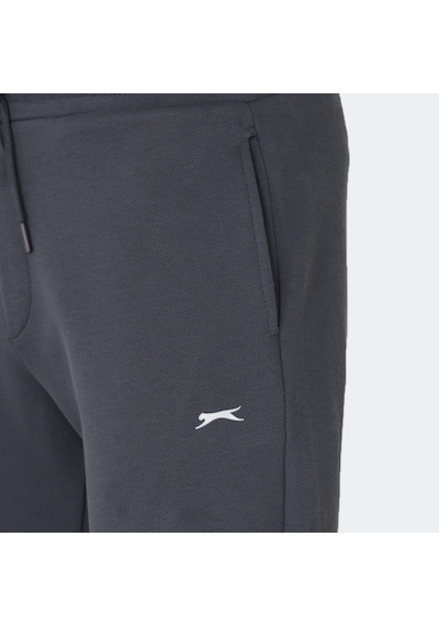 Slazenger VILJA I Erkek Cepli Kapri Koyu Gri Şort