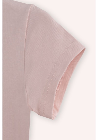 Panço Kız Çocuk Pembe Tişört 2511gk05059